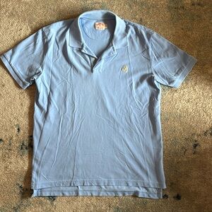 Brooks Brothers light blue polo
